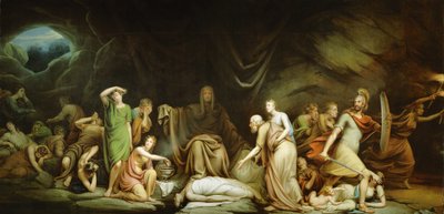 La corte de la muerte de Rembrandt Peale